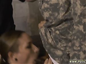 German amateur gonzo fake Soldier Gets Used as a tear up plaything